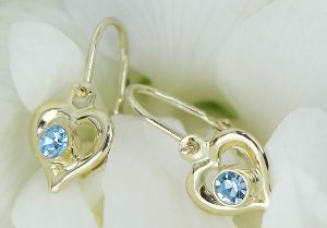 Arany bébi és gyermek fülbevaló e.vk-ald-409 - Arany baba fülbevalók