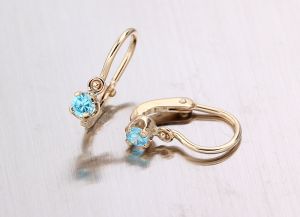 Arany bébi és gyermek fülbevaló n.r-ld-447s-vk - 