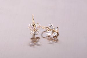 Arany bébi és gyermek fülbevaló x.-a140.4.106 - Arany gyerek fülbevaló