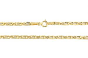 Gyermek arany nyaklánc Charles 2mm széles - Ezüst gyerek fülbevaló